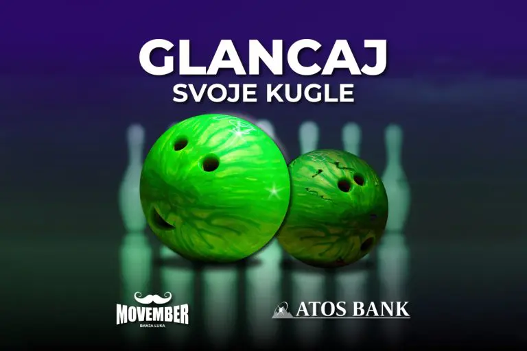 ATOS BANK i ove godine podržala deveti banjalučki „Movember“
