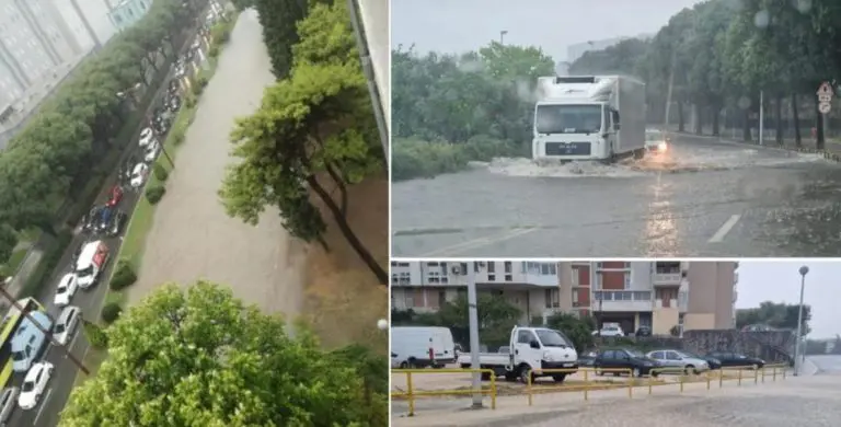 Olujno nevrijeme u Dalmaciji, Split poplavljen