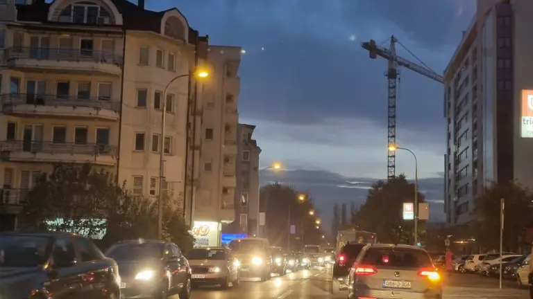 Saobraćajna gužva u Banjaluci