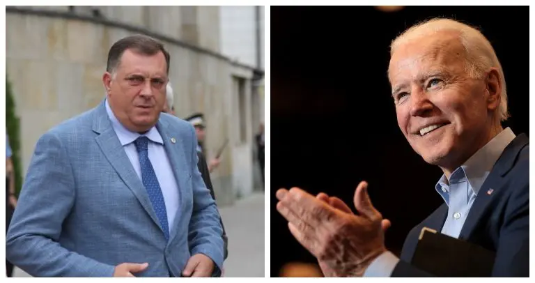 Dodik pisao Bajdenu: Što bih se ja otcjepljivao od naših Sjedinjenih Država, kad već imam svoju državu?!