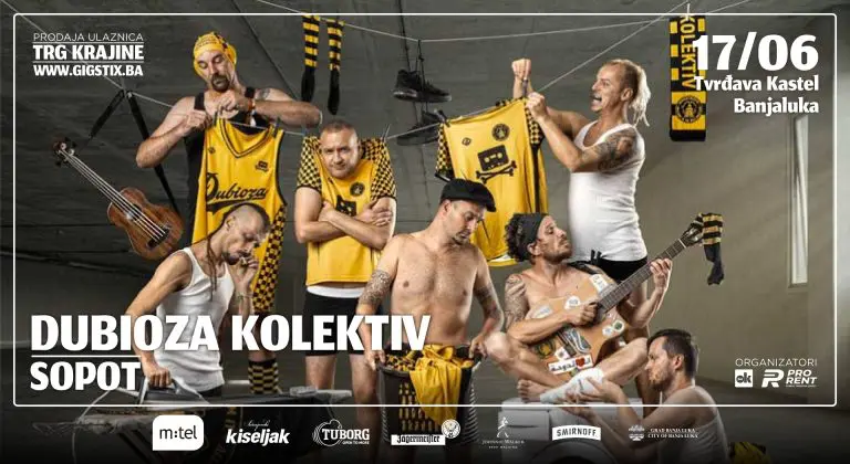 Dubioza kolektiv na banjalučkoj tvrđavi Kastel u petak 17. juna