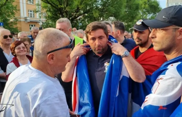 Ljubiša Petrović stigao na Trg Krajine u Banjaluci
