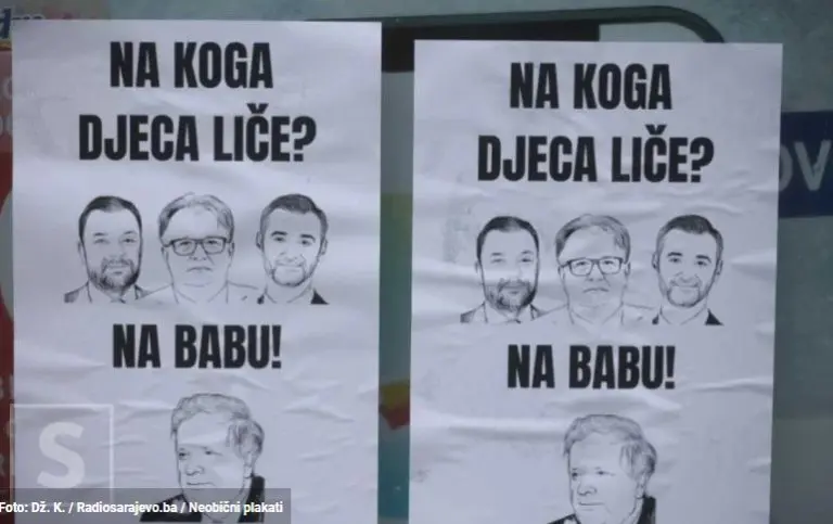 Šta se dešava: U Sarajevu osvanuli čudni plakati