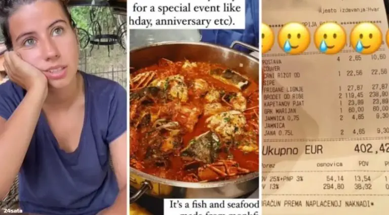 Oglasila se turistkinja koja se žalila na račun od 402 eura na Hvaru