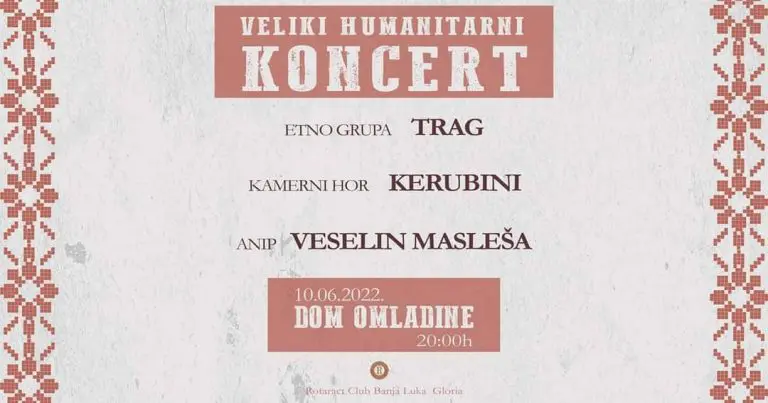 Veliki humanitarni koncert za opremanje logopedskog kabineta Centra Dajte nam šansu-Zvjezdice
