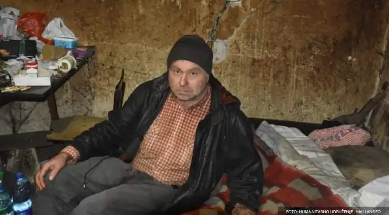 Živi u teškim uslovima i bolestan je: Pokrenuta humanitarna akcija za Dobrivoja Tutnjevića