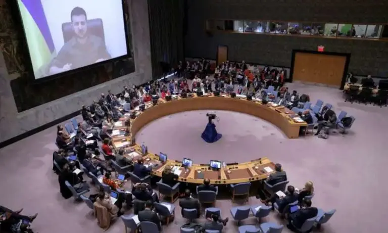 Zelenski u obraćanju Vijeću sigurnosti UN-a: Rusiji se mora suditi za ratne zločine