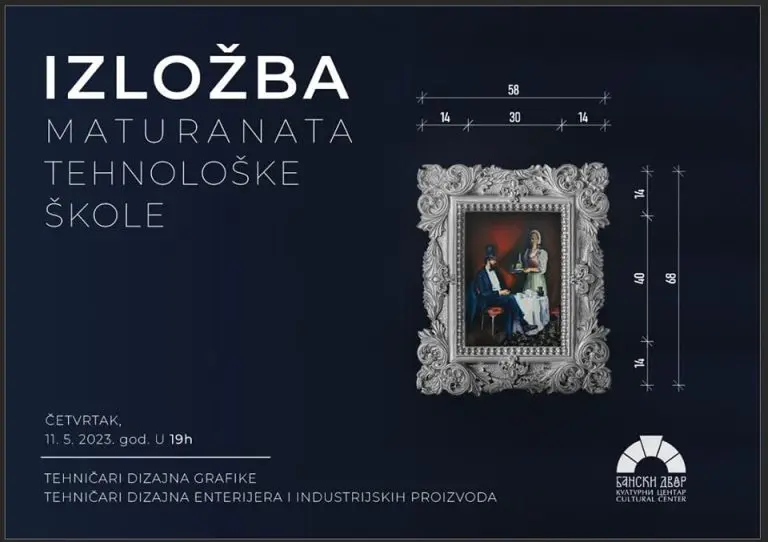Završna izložba učenika umjetničkog smjera Tehnološke škole iz Banjaluke