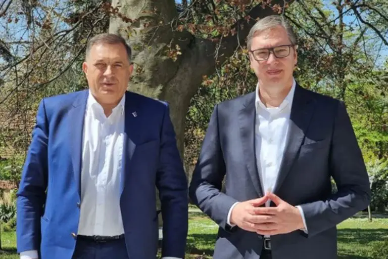 Vučić sa Dodikom: Ne prihvatamo primenu bonskih ovlaštenja