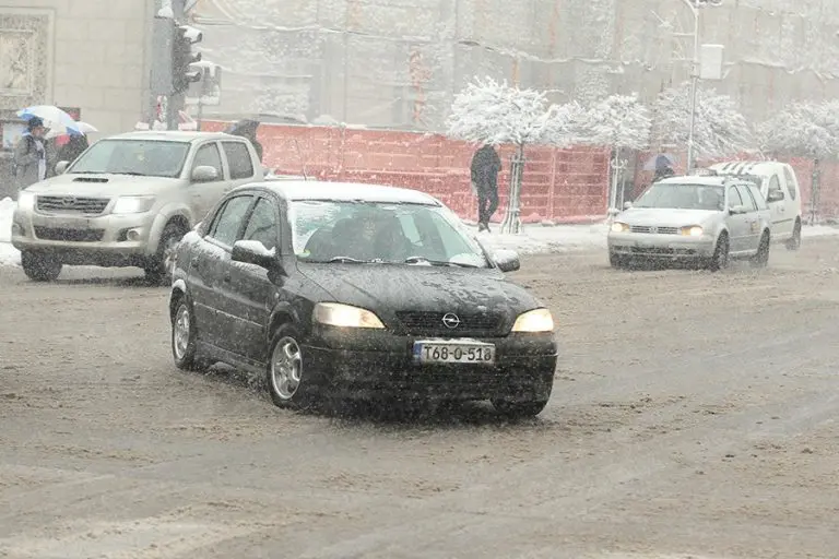 U BiH stiže snijeg: Evo gdje će se zabijeliti