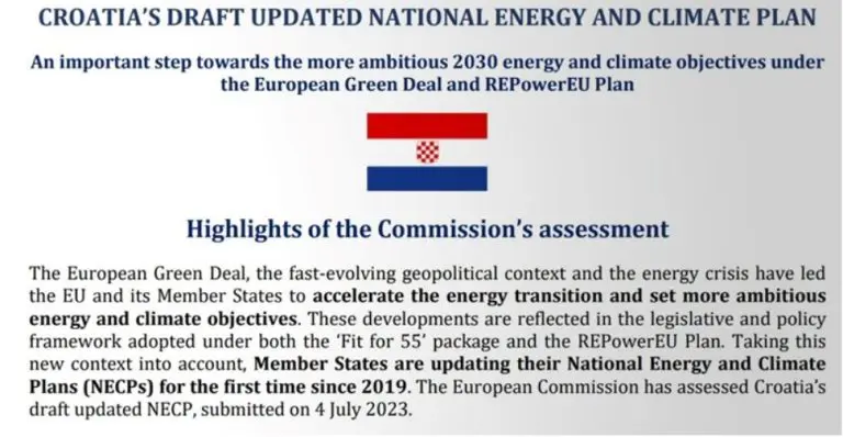 Ovo je zastava koju je Evropska komisija stavila na dokument o Hrvatskoj