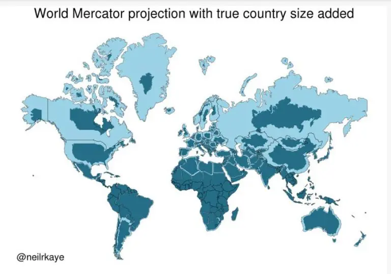 Prave veličine država: Kako bi karta sveta zapravo trebalo da izgleda?