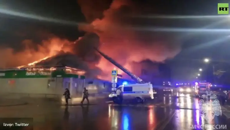 Veliki požar u kafiću u Rusiji, ima poginulih