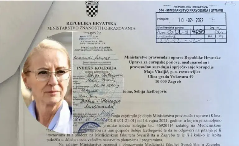 Sebijin tim tvrdi da je neko ukrao diplome