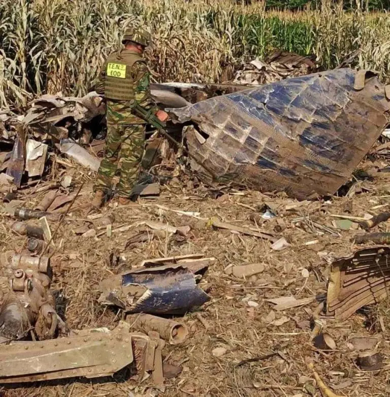 Vojska saopštila šta je bilo u avionu iz Srbije koji je pao u Grčkoj