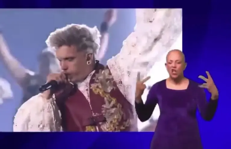 Prevoditeljica na znakovni jezik ‘oduvala’ tokom nastupa Baby Lasagne