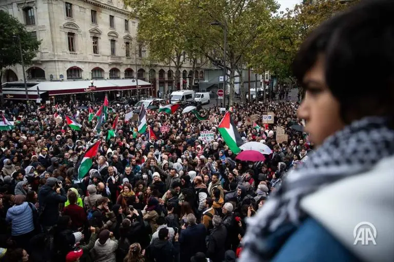 Desetine hiljada ljudi na propalestinskim protestima širom Evrope