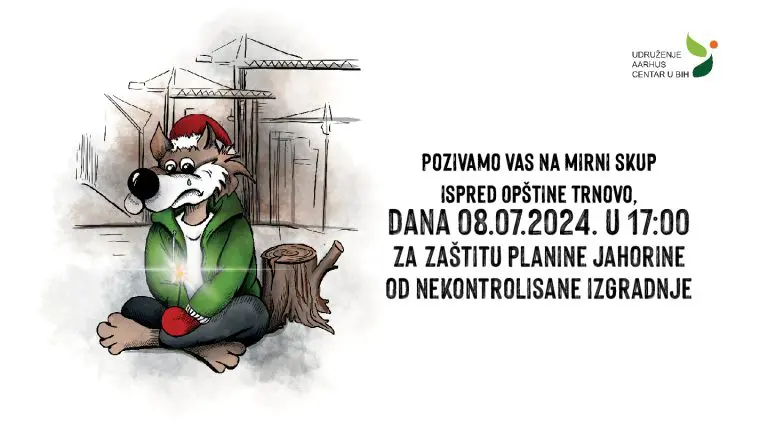 Protest za spas Jahorine