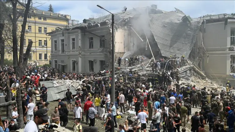Rusija za napad na dječju bolnicu u Kijevu krivi Ukrajinu