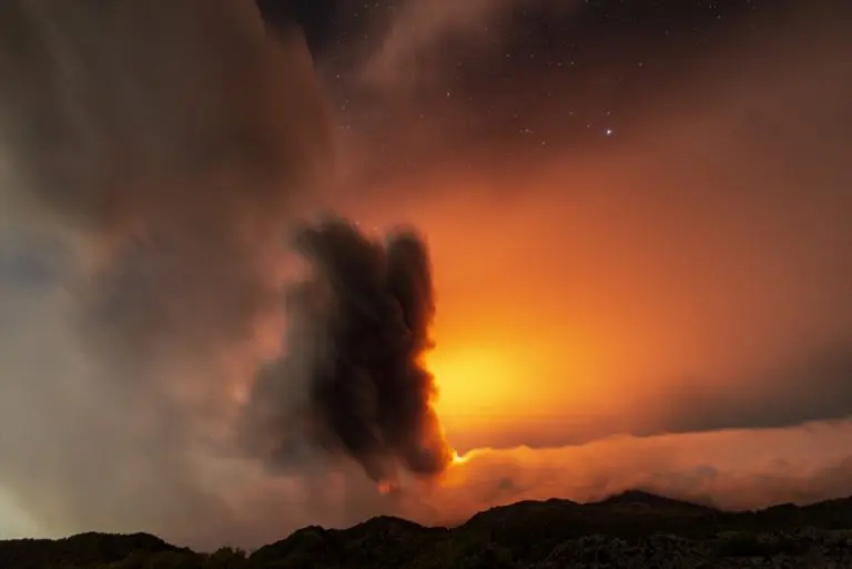 Zastrašujući prizori erupcije vulkana Etna (VIDEO)