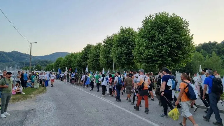 Učesnici Marša mira nakon tri dana hodanja: Ovo se ne može riječima opisati