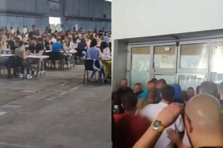 Sukob pristalica opozicije i policije, SNS optužen za “ilegalne call centre”