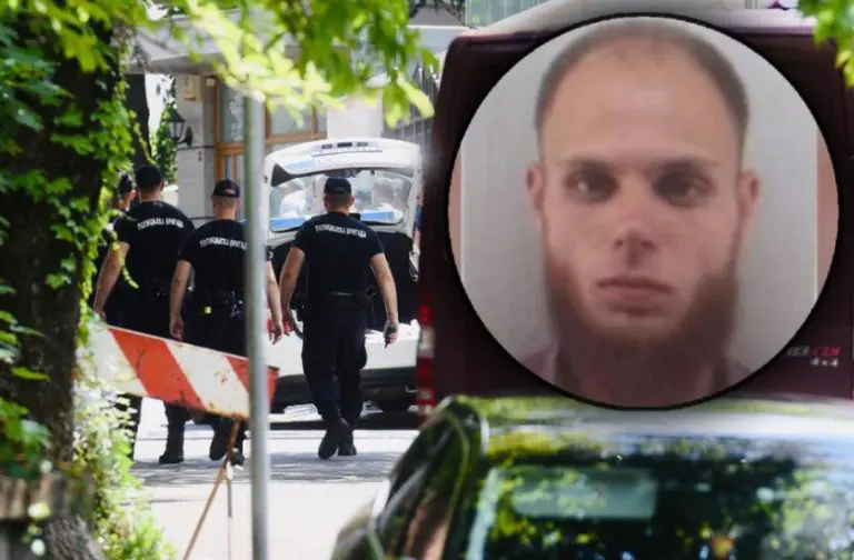 Ovo je napadač koji je ustrijelio žandarma na Dedinju