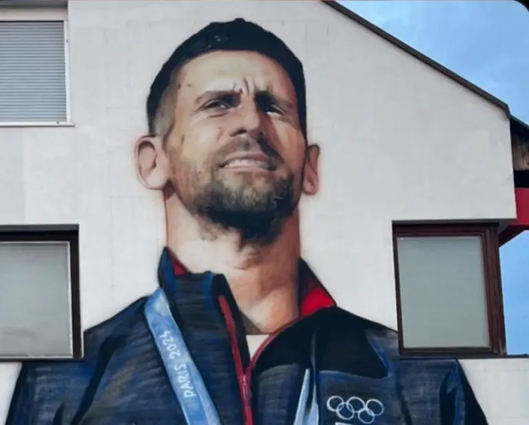 Đoković dobio impozantan mural u Sokocu