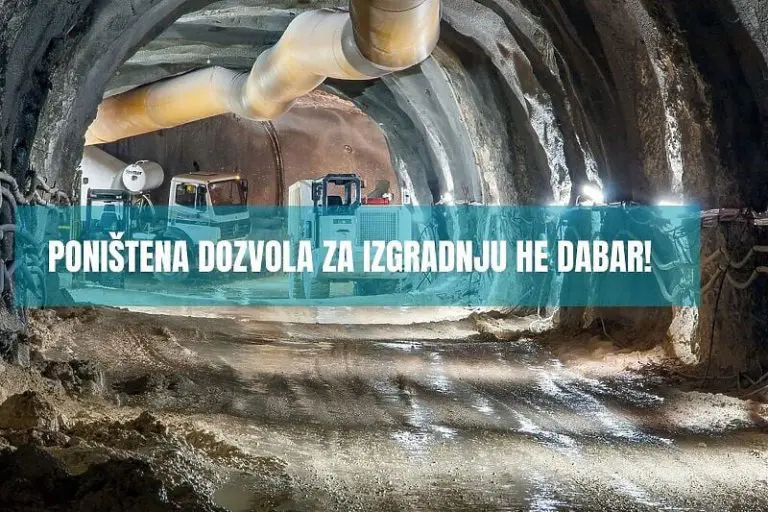 Sud u Banjaluci poništio odobrenje za izgradnju hidroelektrane “Dabar”