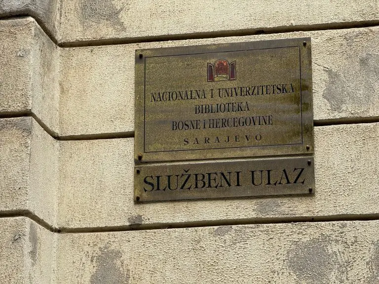 Sindikat srednjeg i visokog obrazovanja, odgoja, nauke i kulture KS pružio podršku Nacionalnoj univerzitetskoj biblioteci BiH