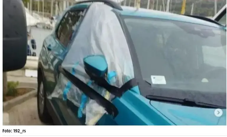 Gesta oduševila regiju: ‘Splićani su zaštitili automobil srpskih tablica od jakog nevremena…’
