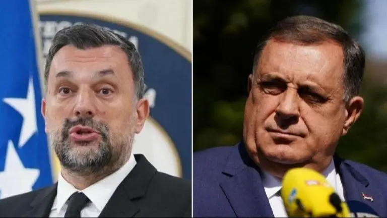 BiH uputila protestnu notu Mađarskoj: Konakovićev resor oštro reagovao na prijem Dodika kod Sijarta