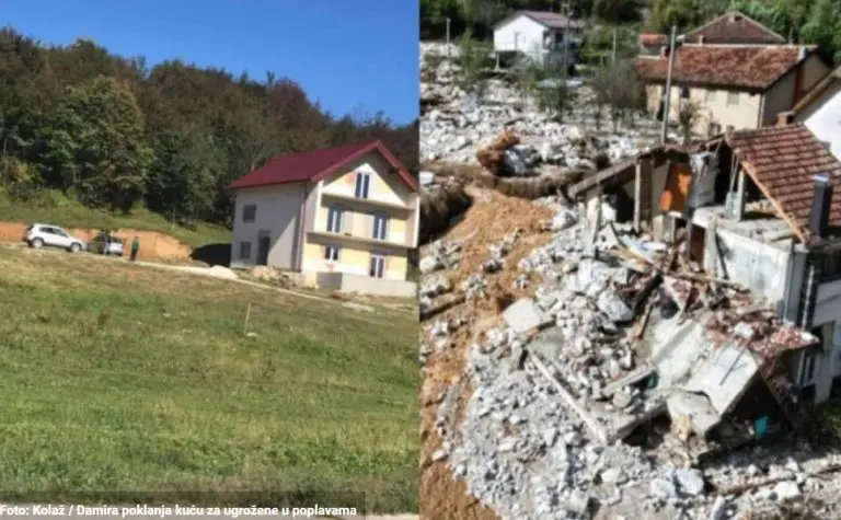 Priča o hrabrosti i humanosti u BiH: Damira poklanja dom i zemlju porodici pogođenoj poplavama