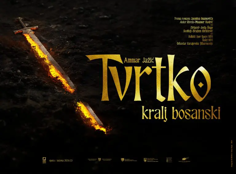 Praizvedba spektakularne bh. opere „Tvrtko, kralj bosanski“ 29. novembra na sceni Narodnog pozorišta Sarajevo