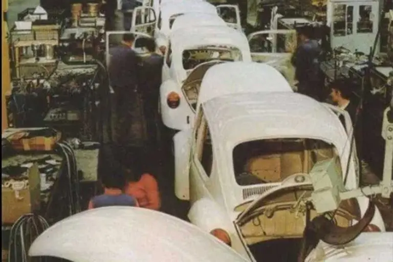 Ovako je izgledala proizvodnja jugoslovenske VW Bube