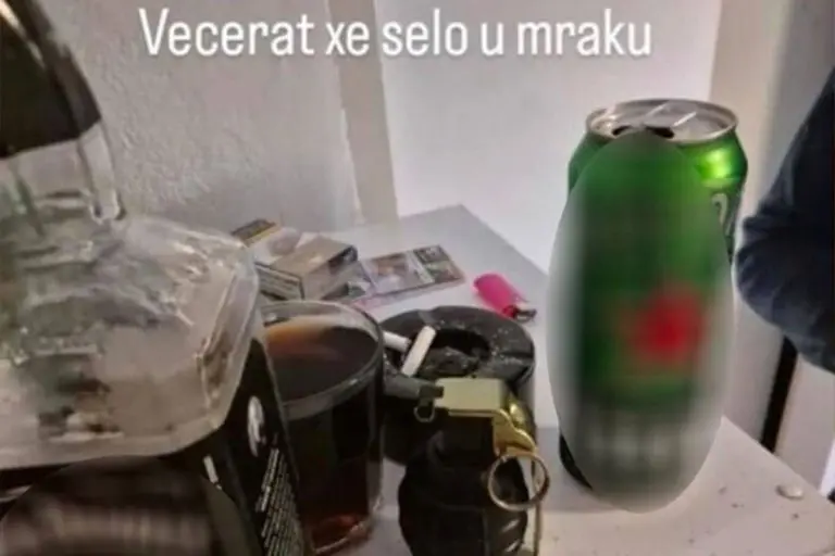 Prije eksplozije objavljena fotografija bombe uz morbidnu poruku: “Večerat će selo u mraku”