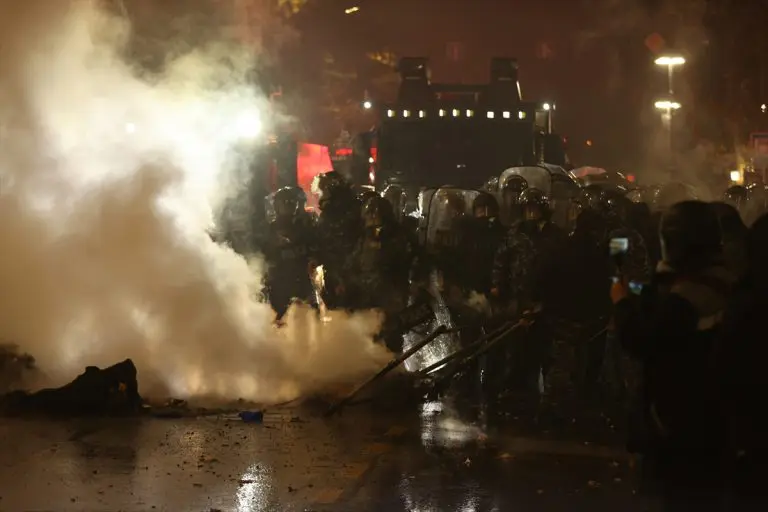 BBC: Gruzijske vlasti tokom protesta upotrijebile hemijsko oružje