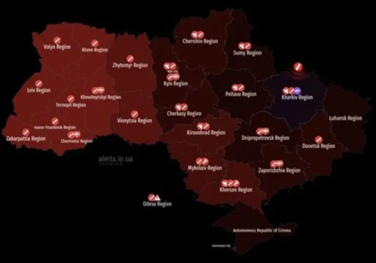 Veliki ruski napad na ukrajinske gradove, Poljska digla avione