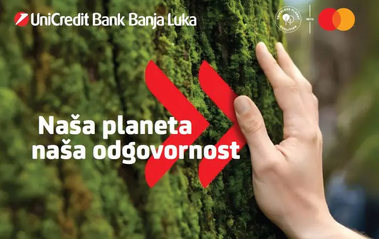 Naša planeta, naša odgovornost: UniCredit Bank Banja Luka nastavlja podržavati Mastercard Priceless Planet Coalition