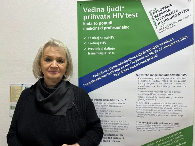 Hadžiosmanović: Danas je bolje imati HIV infekciju nego karcinom