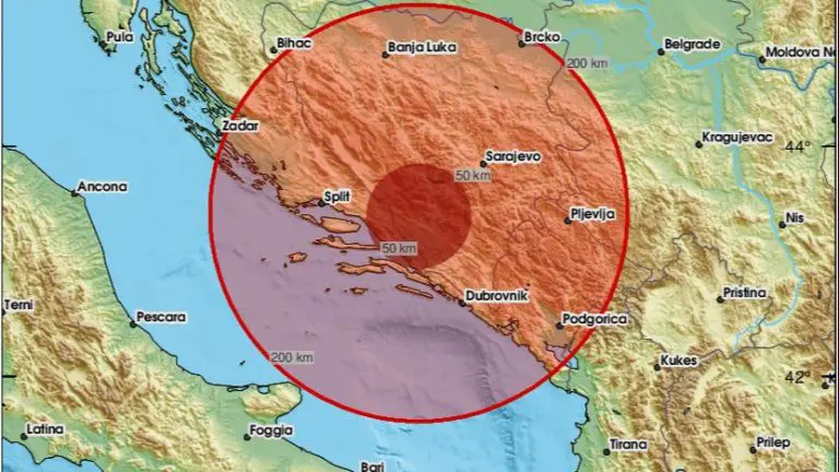 22.11.2024: Zemljotres u BiH
