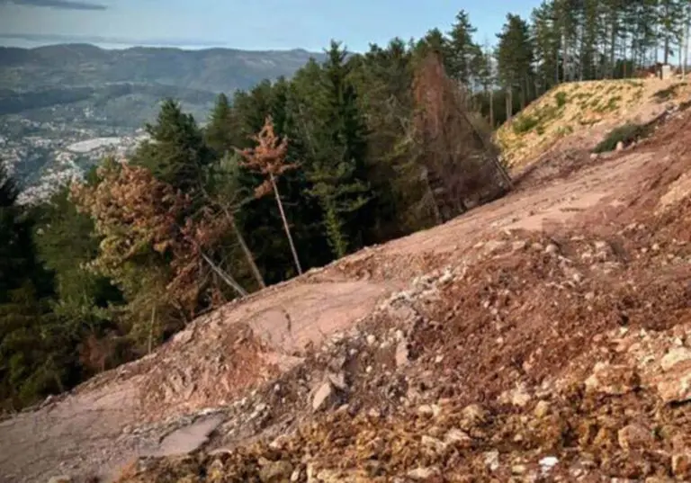 Sanacija počinje na proljeće: Postignut dogovor za klizište na Trebeviću