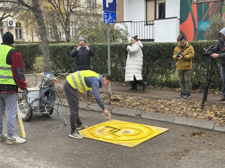 Počela obnova označavanja parking mjesta za osobe sa invaliditetom u Banjaluci