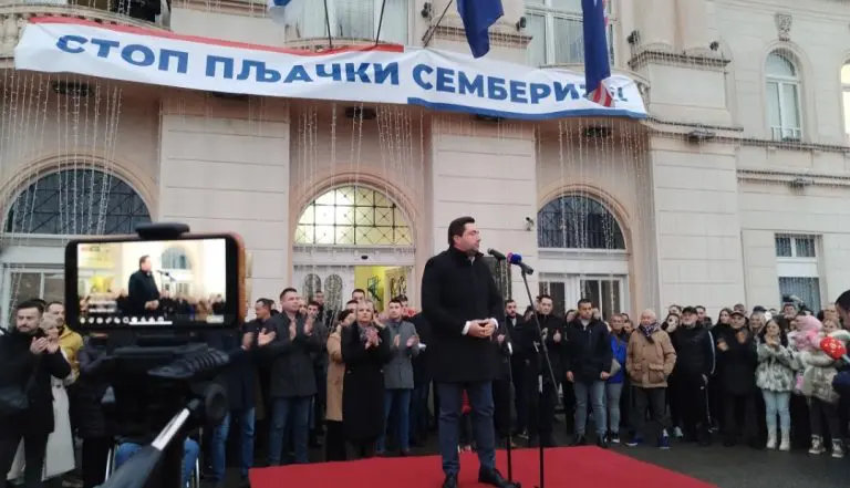 PROTEST U BIJELJINI: Stop pljački Semberije i Banjaluke