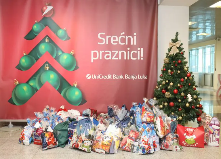 Zaposleni UniCredit banke Banja Luka i njihovi najmlađi i ove godine uspješni u humanoj misiji