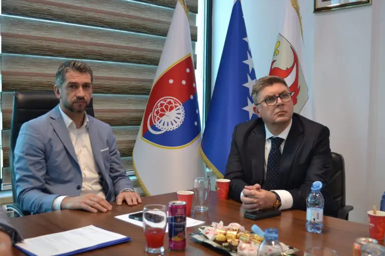 Generalni direktor BH Telecoma, Amel Kovačević, održao sastanak s načelnikom Općine Ilijaš, Amarom Dovadžijom