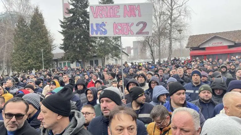Radnici RiTE Ugljevik nastavljaju da se bore za opstanak preduzeća i svojih prava
