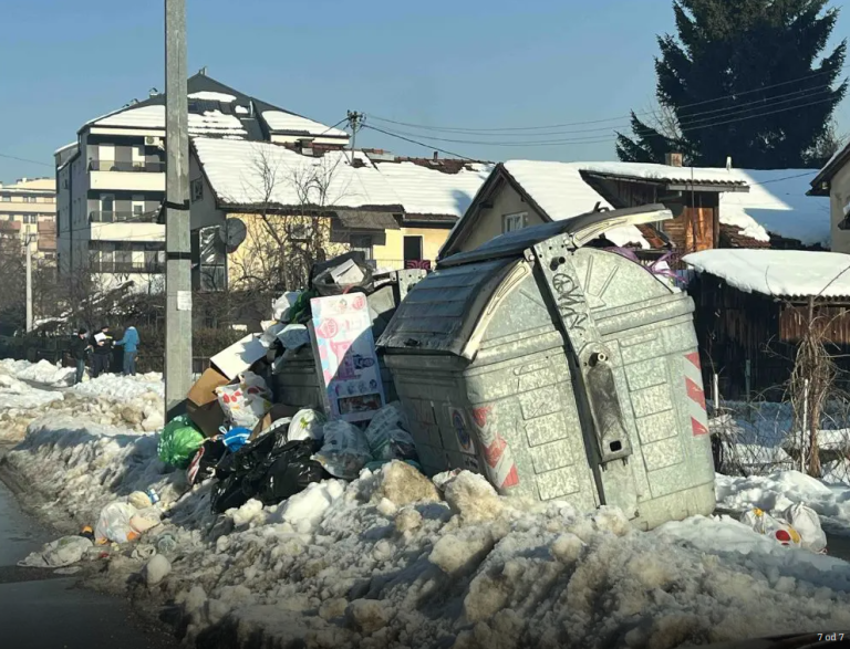 Smeće na svakom koraku, led na trotoarima, a pada novi snijeg: Da li Banjaluka može podnijeti novi udar zime?