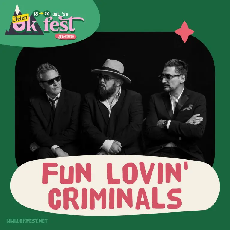 JELEN OK FEST 2025: Fun Lovin’ Criminals novo ime JELEN OK FESTA