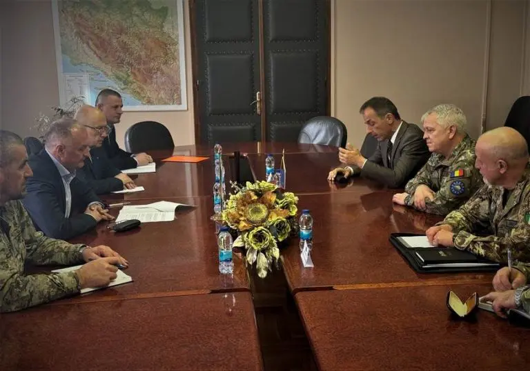 Komandant EUFOR-a sa Helezom: Glavna tema bezbjednosna situacija u Bosni i Hercegovini